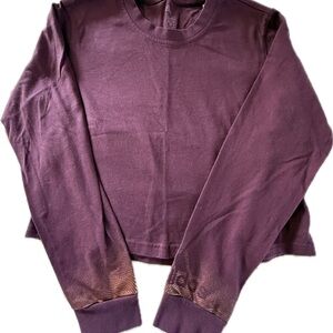 adidas Women's Crewneck Sweater in Plum